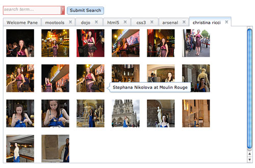 Dojo Flickr
