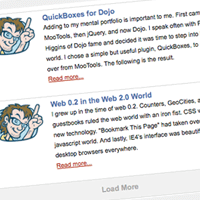 MooTools ScrollSpy Load More