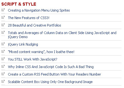 David Walsh Script & Style feed