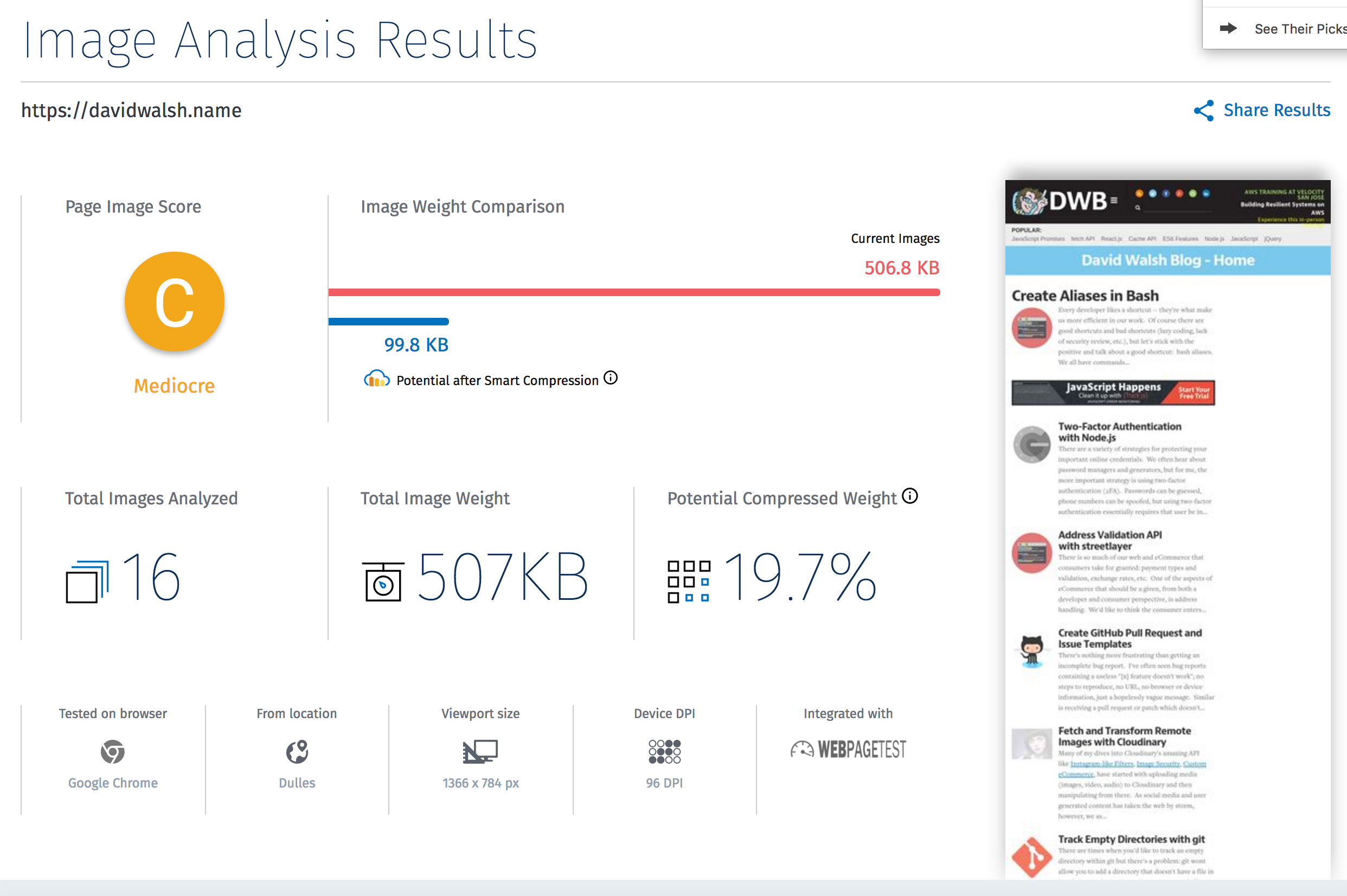 Cloudinary Image Analysis