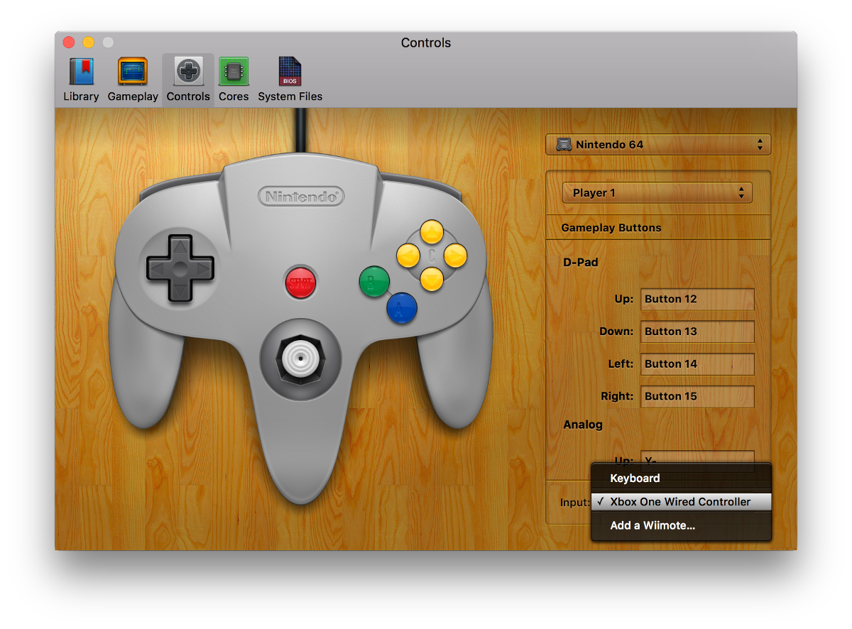 emulator controller for mac