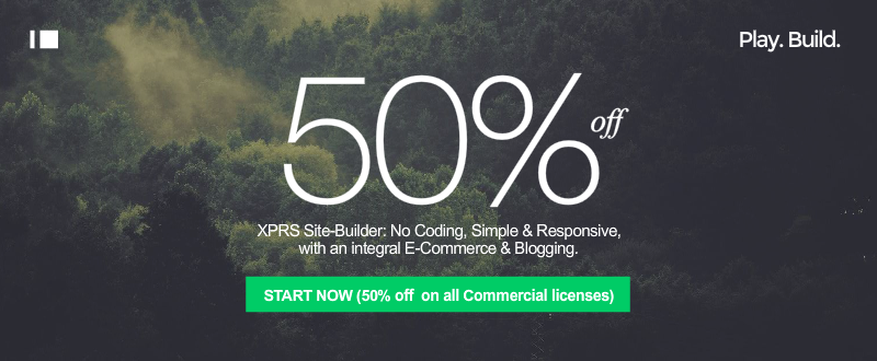 XPRS website builder