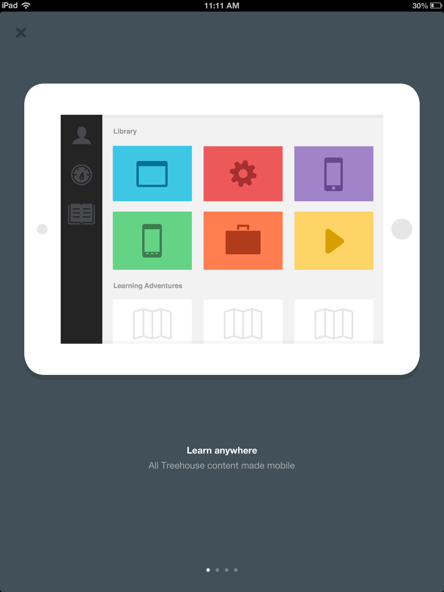 Treehouse iPad App