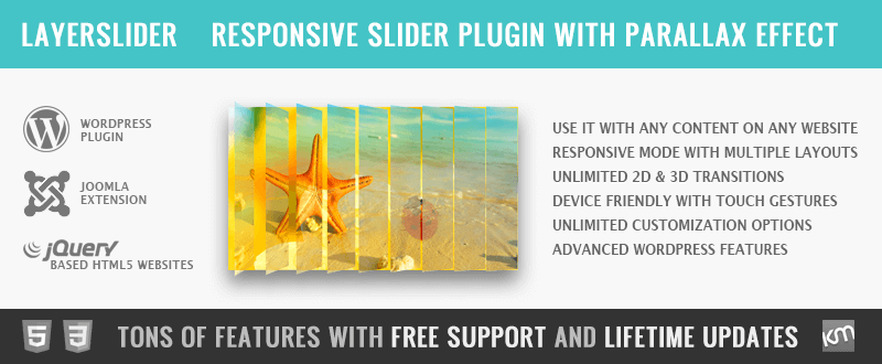 LayerSlider Premium Multi-Purpose Slider Plugin