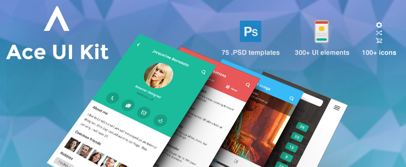 Ace Mobile iOS 8 UI Kit
