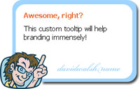 MooTools 1.2 Tooltips: Customize Your Tips